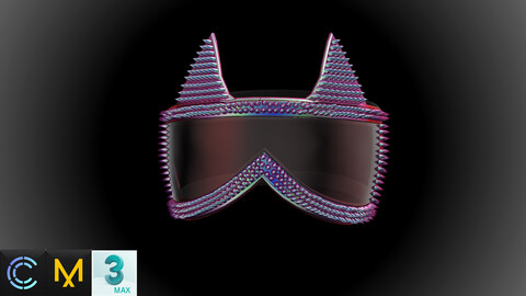 Ski goggles  (OBJ+mtl+FBX+ZPRJ+3DMAX) #276