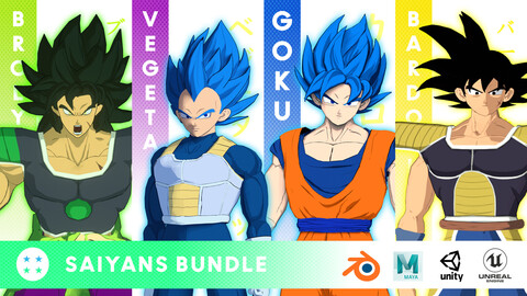 Saiyans Bundle - Project 4 star