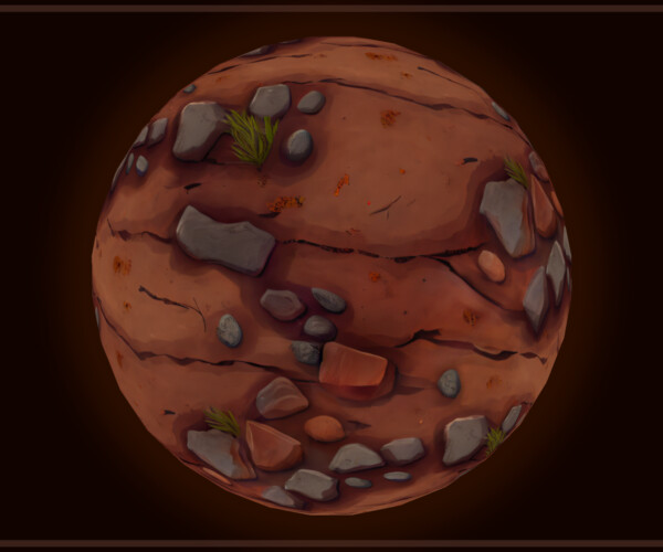 ArtStation - Ground: Earth And Rocks -- 20 TEXTURES -- (Hand-painted ...