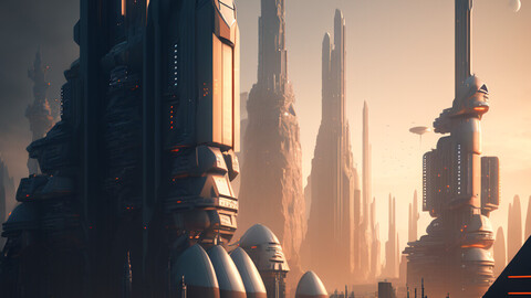 Future city unreal