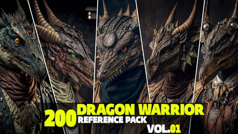 200 Dragon Warrior Reference Pack Vol.01