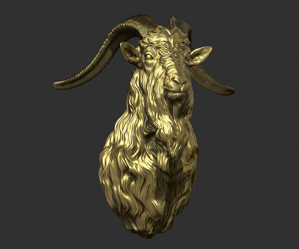 ArtStation - Goat head | Resources