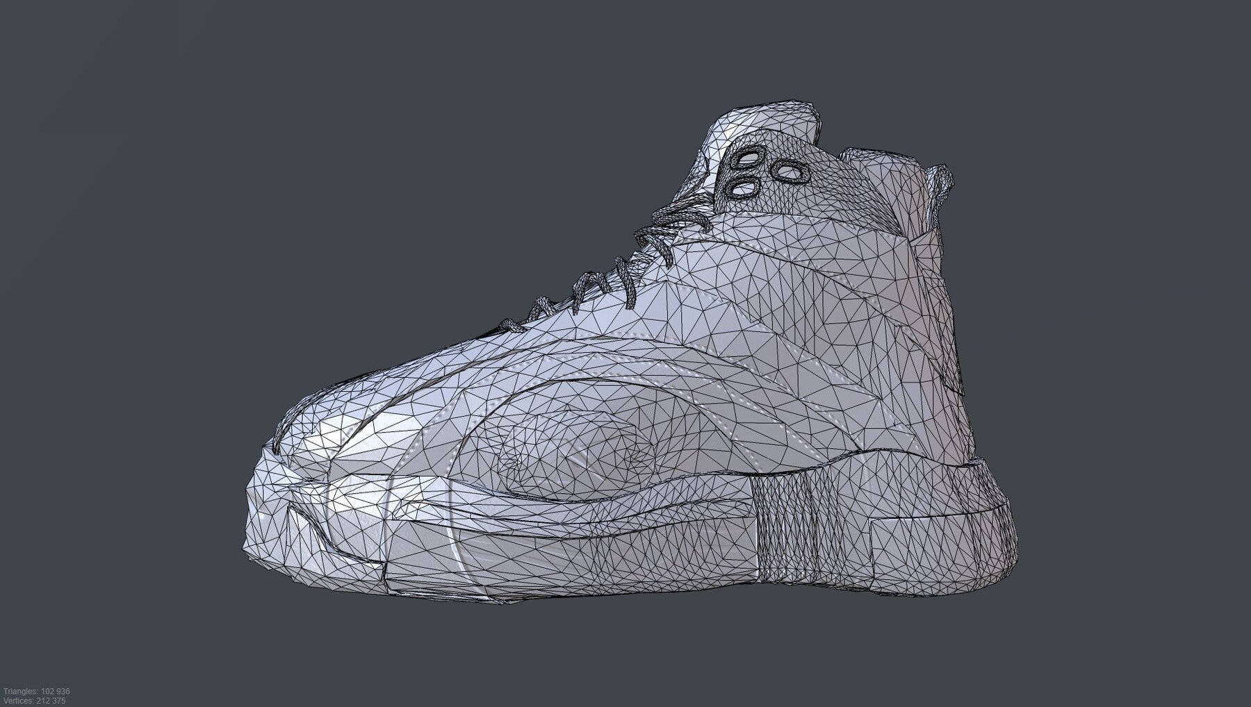 ArtStation - Reebok Shaqnosis Shoes Low-poly | Game Assets