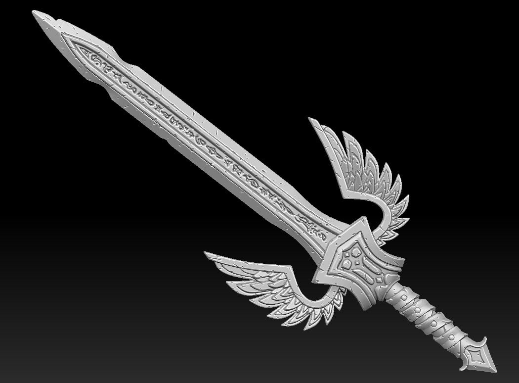 ArtStation - Runes weapons collection 3d print | Resources