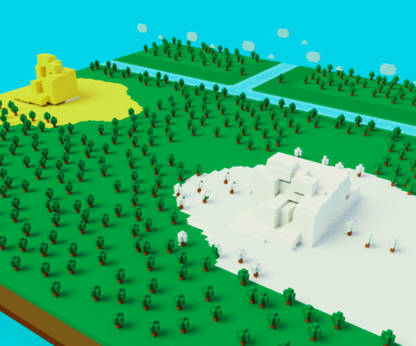 ArtStation - Cubic Map 3D | Resources