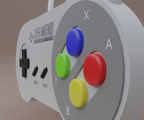 ArtStation - Nintendo Controller | Game Assets