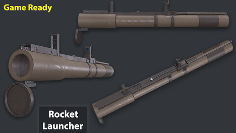 Rocket Launcher Game Ready 9