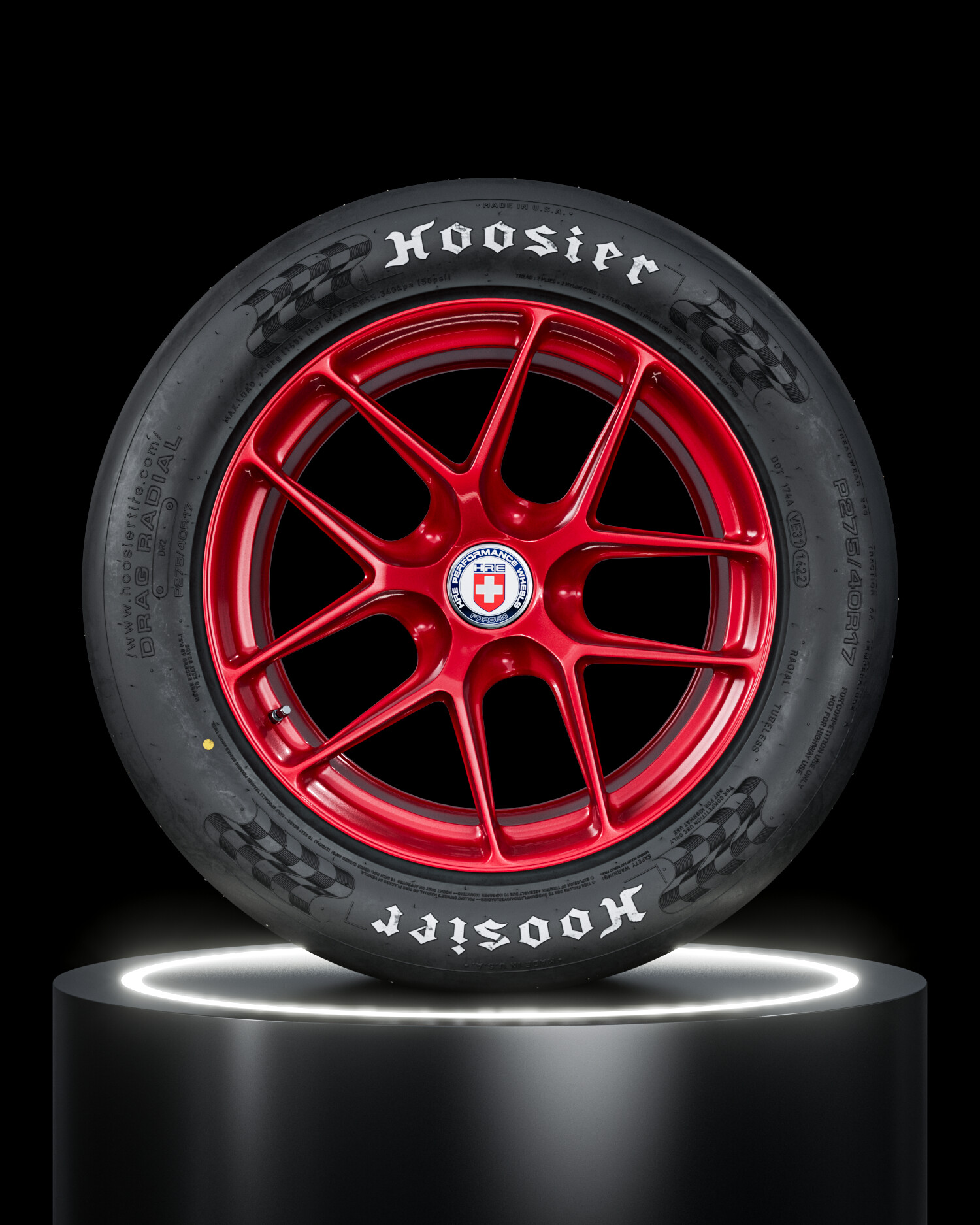 ArtStation - Hoosier D.O.T. Drag Radials DR2 Slick • 275/40 R17 (Real ...