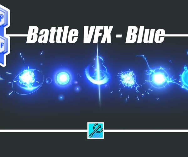 ArtStation - Battle VFX - Blue - URP And HDRP | Game Assets