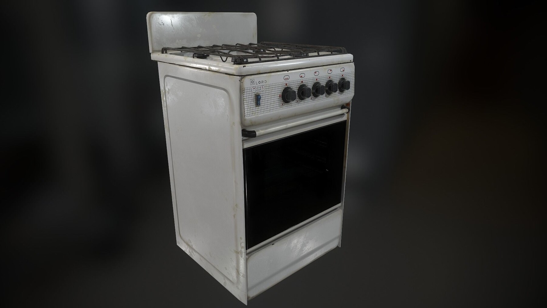 ArtStation Gas Stove Game Assets