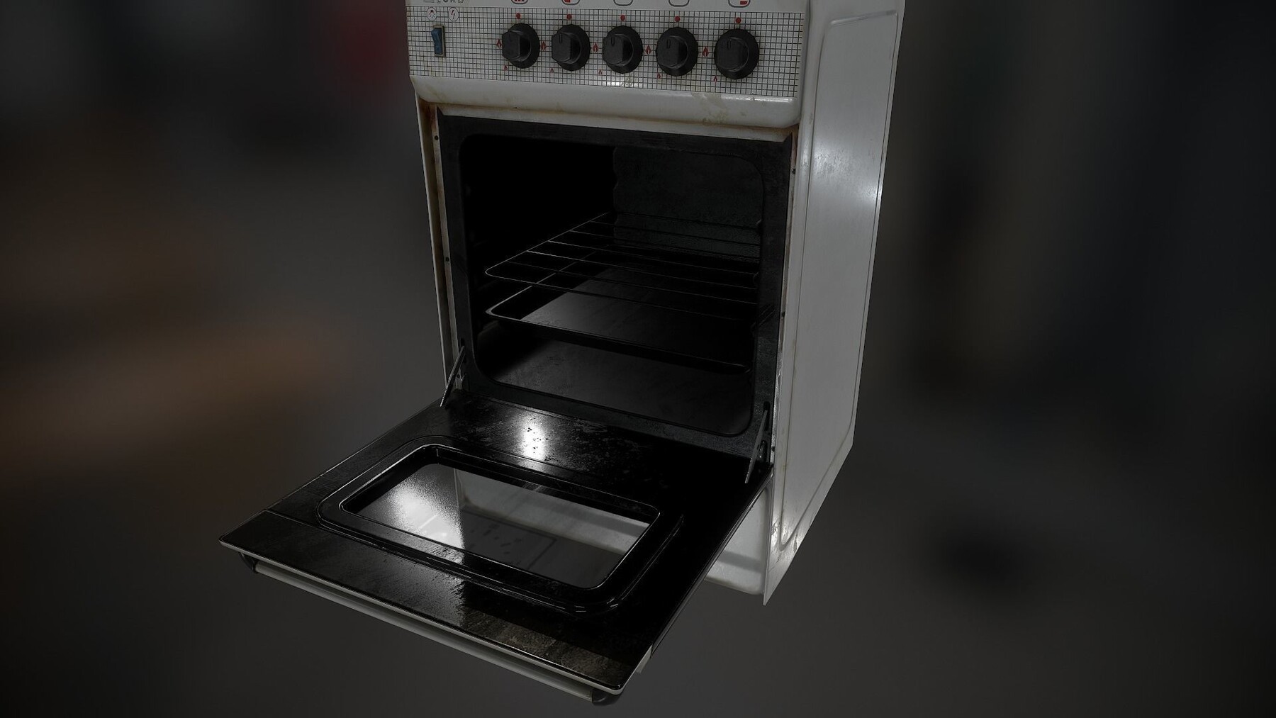 ArtStation Gas Stove Game Assets