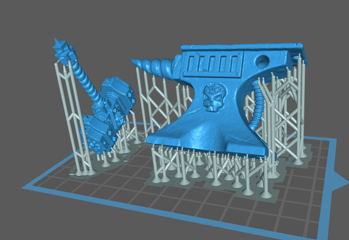 ArtStation Weapons collection 3d print Resources