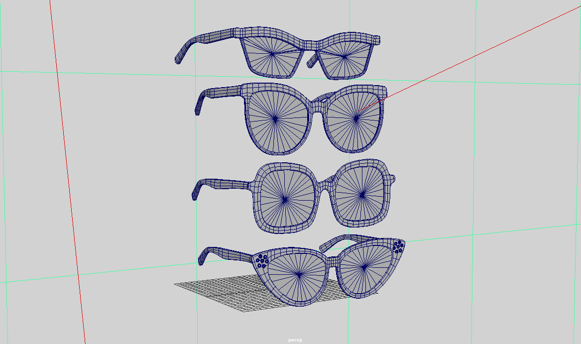 ArtStation Eyeglasses Game Assets