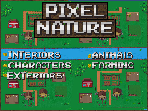 ArtStation - Pixel Nature Pack | Game Assets