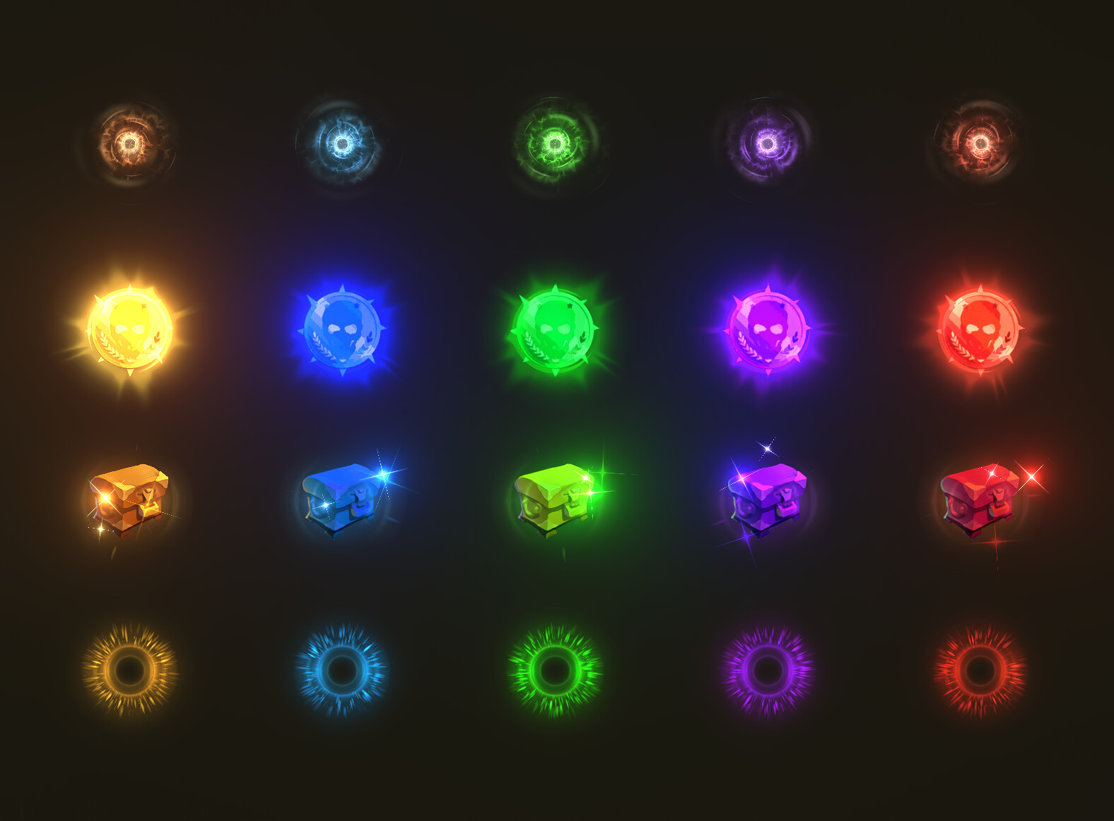 ArtStation Unity UI Magic Vol.4 / Visual Effects Game Assets