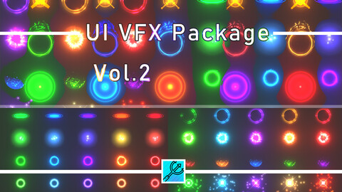 Unity UI VFX Package Vol.2 / Visual Effects