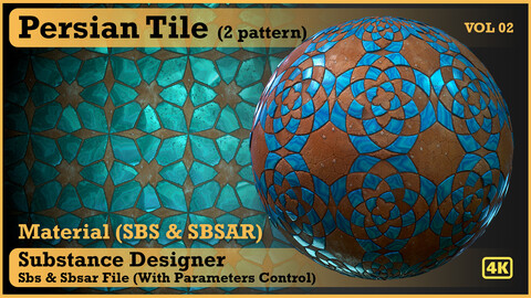 Persian Tile - VOL 02 - SBS & SBSA