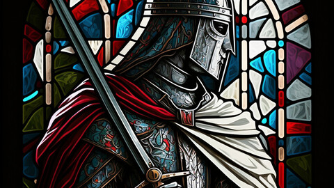 Crusader Stained Glass