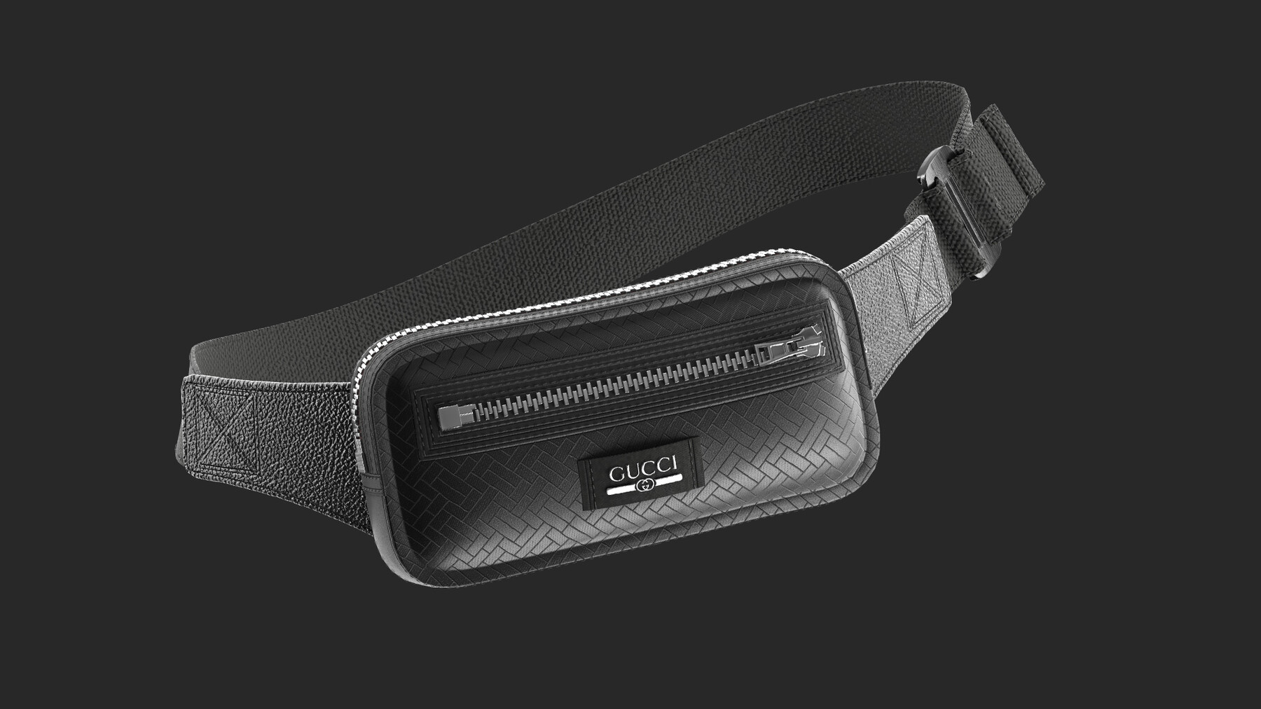 ArtStation - Future Fashion Waist Bag Fanny Pack #003 - Clo3D