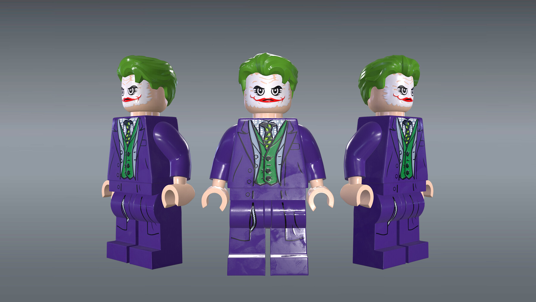 the joker lego figure