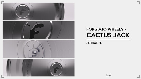 ArtStation - Forgiato Wheels - Cactus Jack | Resources