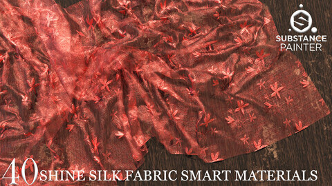 FABRIC _40 SHINE THIN AND LIGHTWEIGHT FABRIC SMART MATERIALS_SHINE SILK _HARIR_MARALSAMAEILY