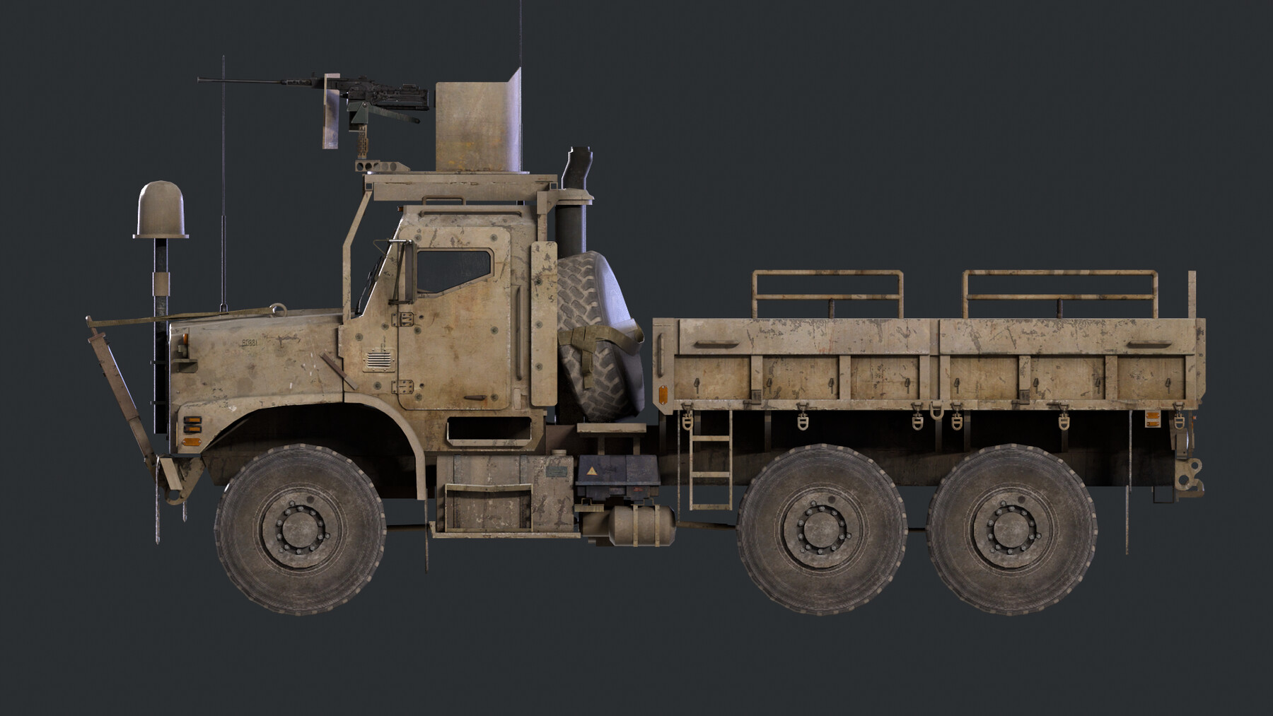 ArtStation - Military Truck - State of Decay 2