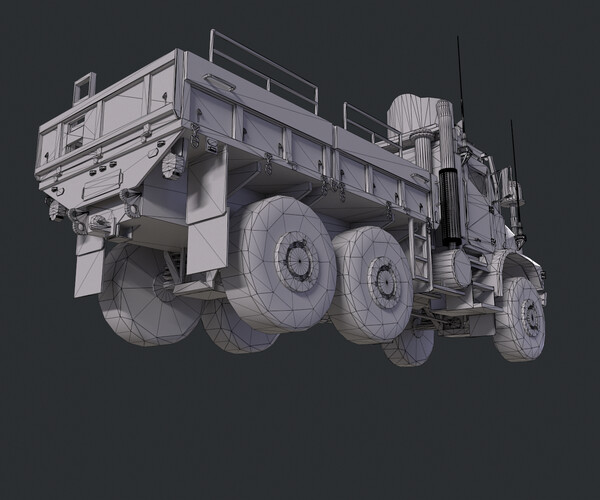 ArtStation - Military Truck - State of Decay 2