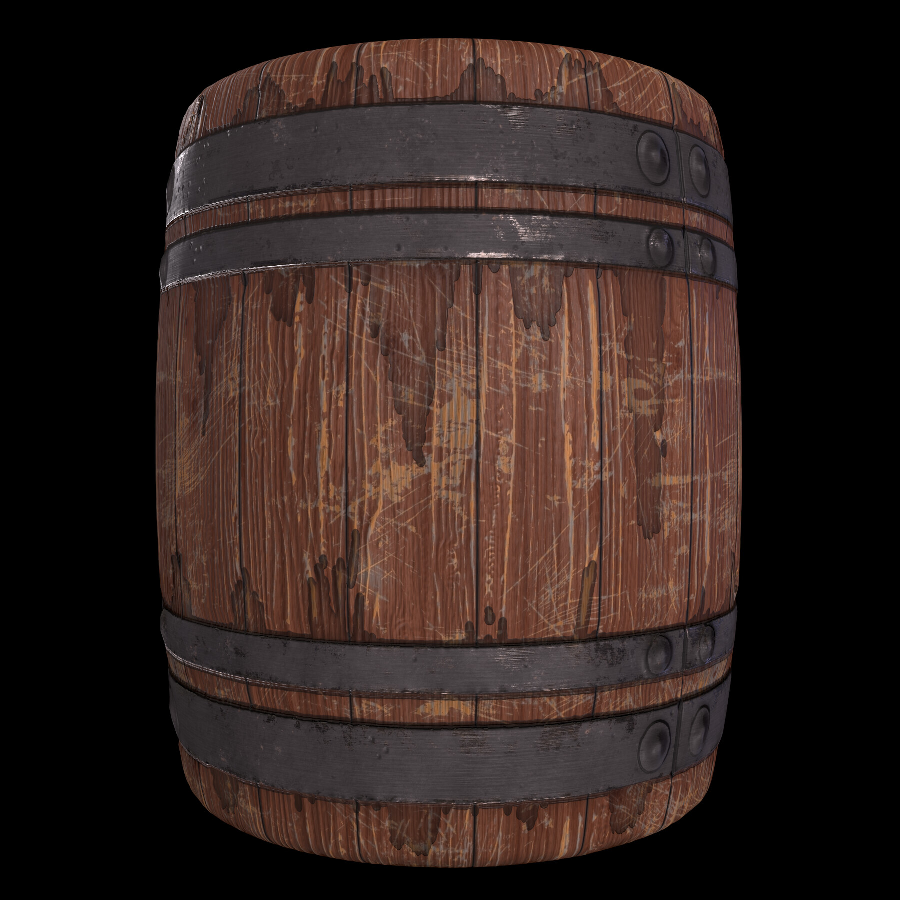 ArtStation - Wood Materials 19- Barrel Wood panel, Sbsar, Seamless, Pbr ...