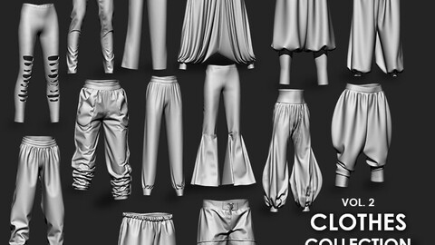 Clothes Collection IMM Brush Pack  in One 14 Vol 2