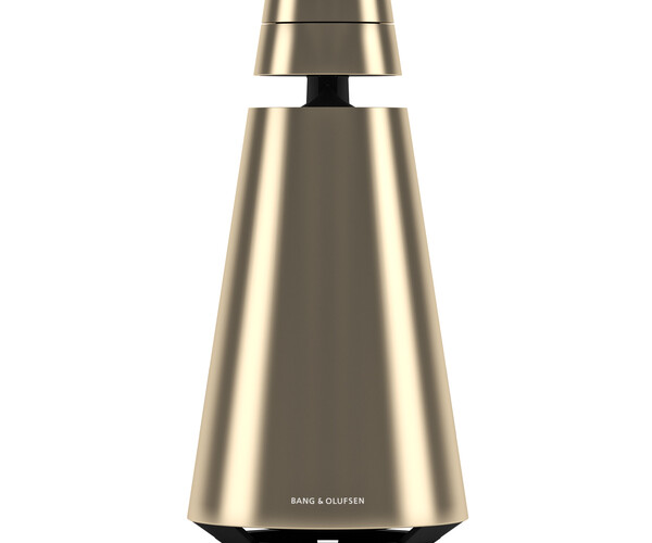 Bang & Olufsen BeoSound 1 ゴールド Beosound 1－Multiroom デザイン Wi-Fi スピーカー | B&O
