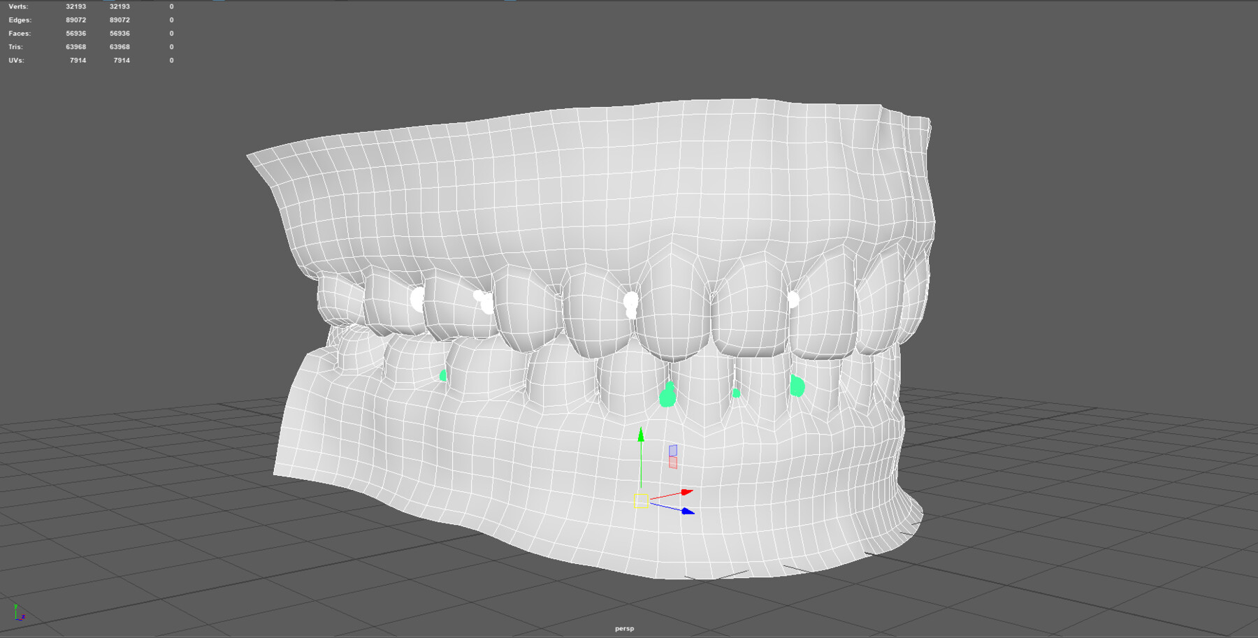 ArtStation - Realistic Teeth 3D model - VFX and Real-time | Resources