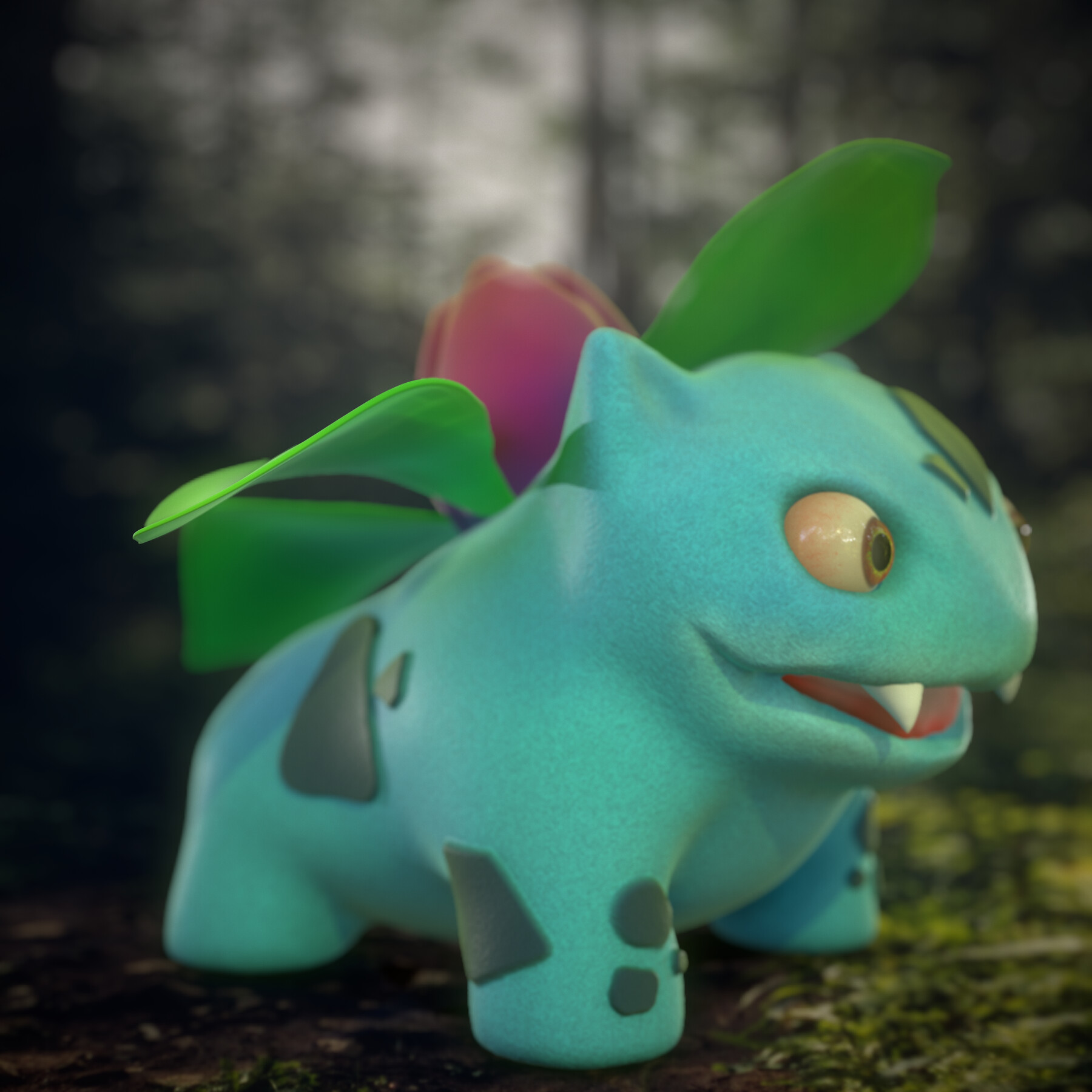 ArtStation   Bulbasaur 3D Print | Resources