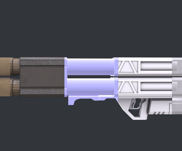 ArtStation - Rocket Launcher Game Ready 11 | Game Assets