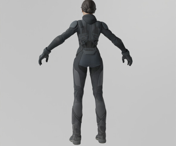 ArtStation - Chani Dune Lowpoly Rigged | Resources