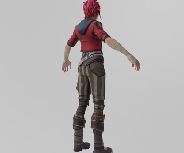 ArtStation - VI Arcane Lowpoly Rigged | Resources