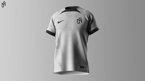 NIKE - GALATASARAY 22/23 HOME MOCKUP for CLO3D and Marvelous Designer