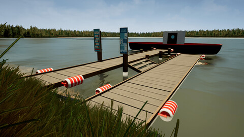 Modular Mooring / Pier for Boats