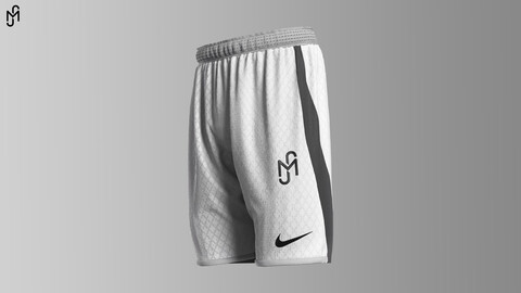 NIKE - GALATASARAY 22/23 SHORTS MOCKUP for CLO3D and Marvelous Designer