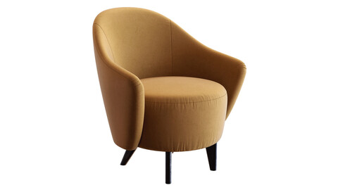 3D Model / Crate&Barrel Sensorio Armchair