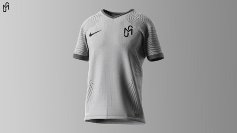 NIKE - PSG 20-21 HOME MOCKUP for CLO3D and Marvelous Designer