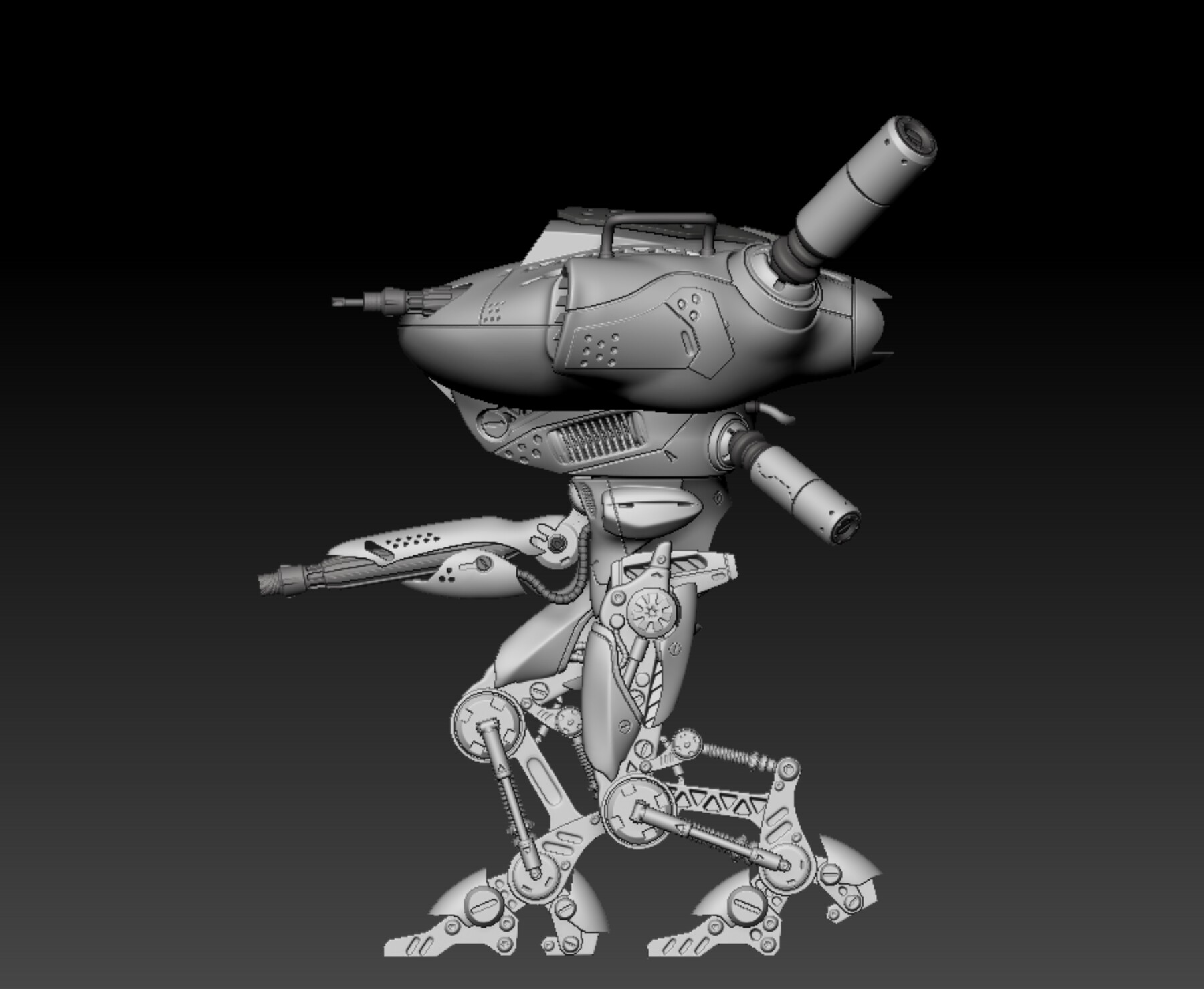 ArtStation - Robot 3D printing files | Resources