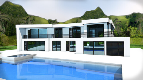 Villa 360 degree Animation