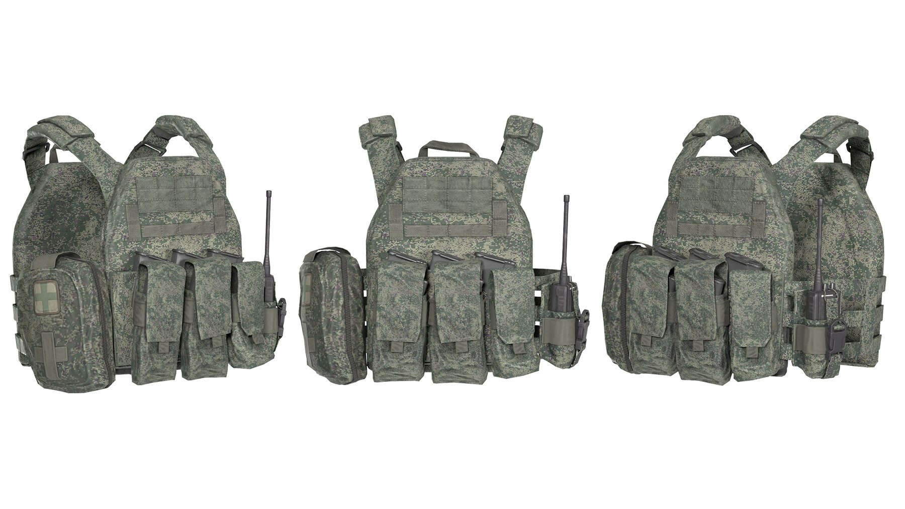 Amazon.co.jp: Wartech ak74 TV-110 Plate Carrier + TV-106 Set