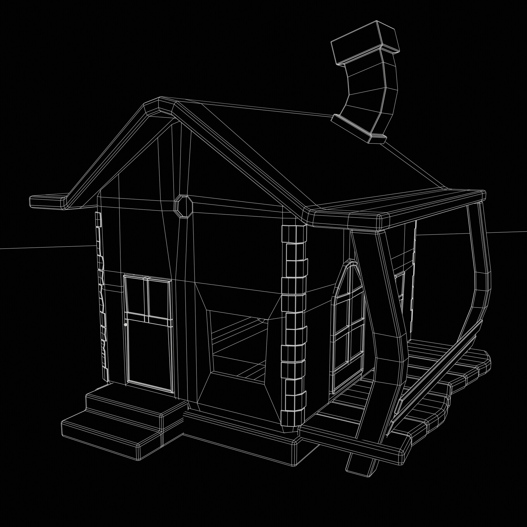 ArtStation - 3D Game House with PBR Texturing | Game Assets