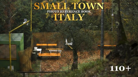 Small Italian Town - Pescia. Photo Reference Book by Kseniia Ovsiienko