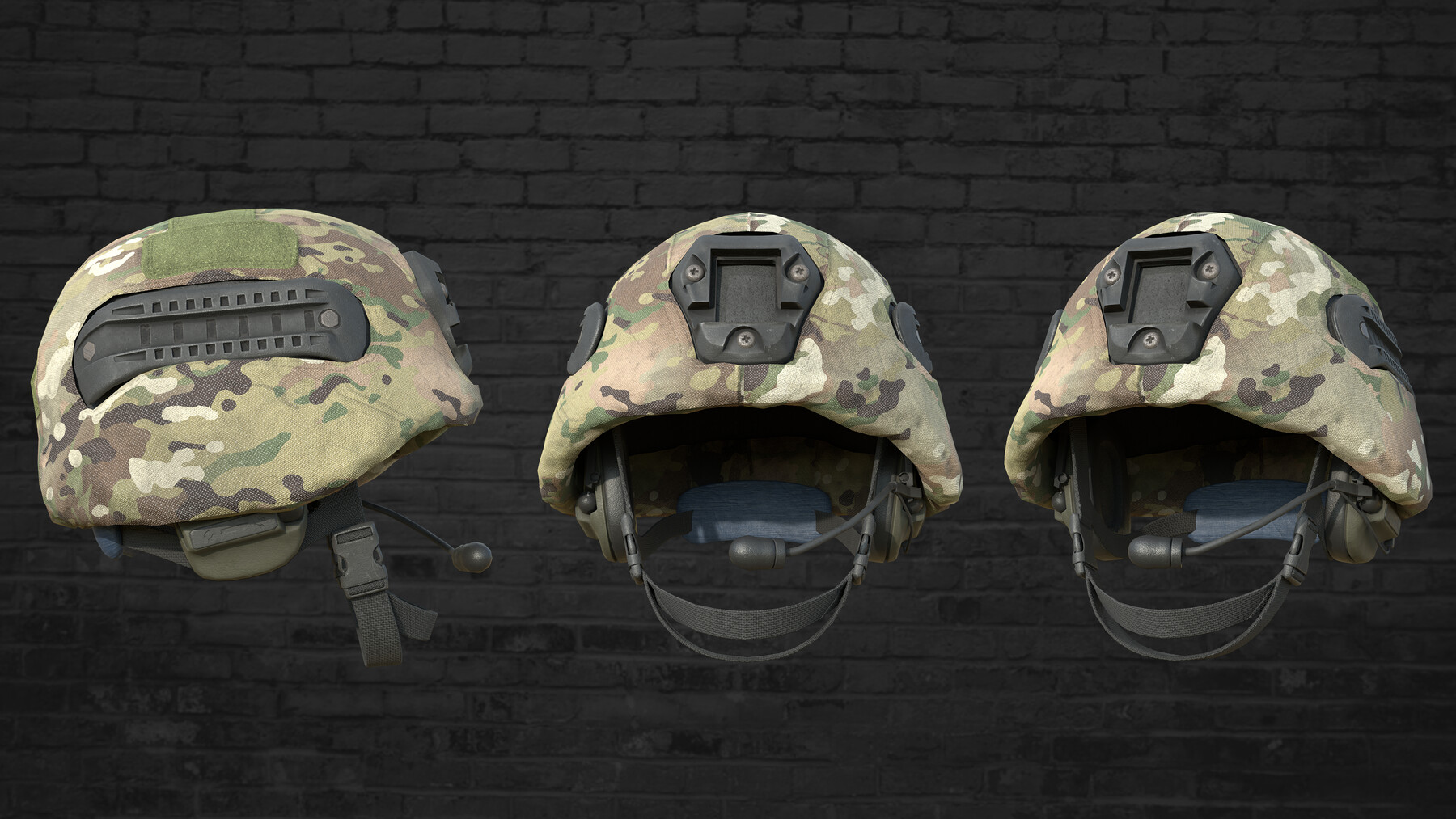 ArtStation - MILITARY Game Ready Kiver RSP Russian Helmet Low-poly 3D ...