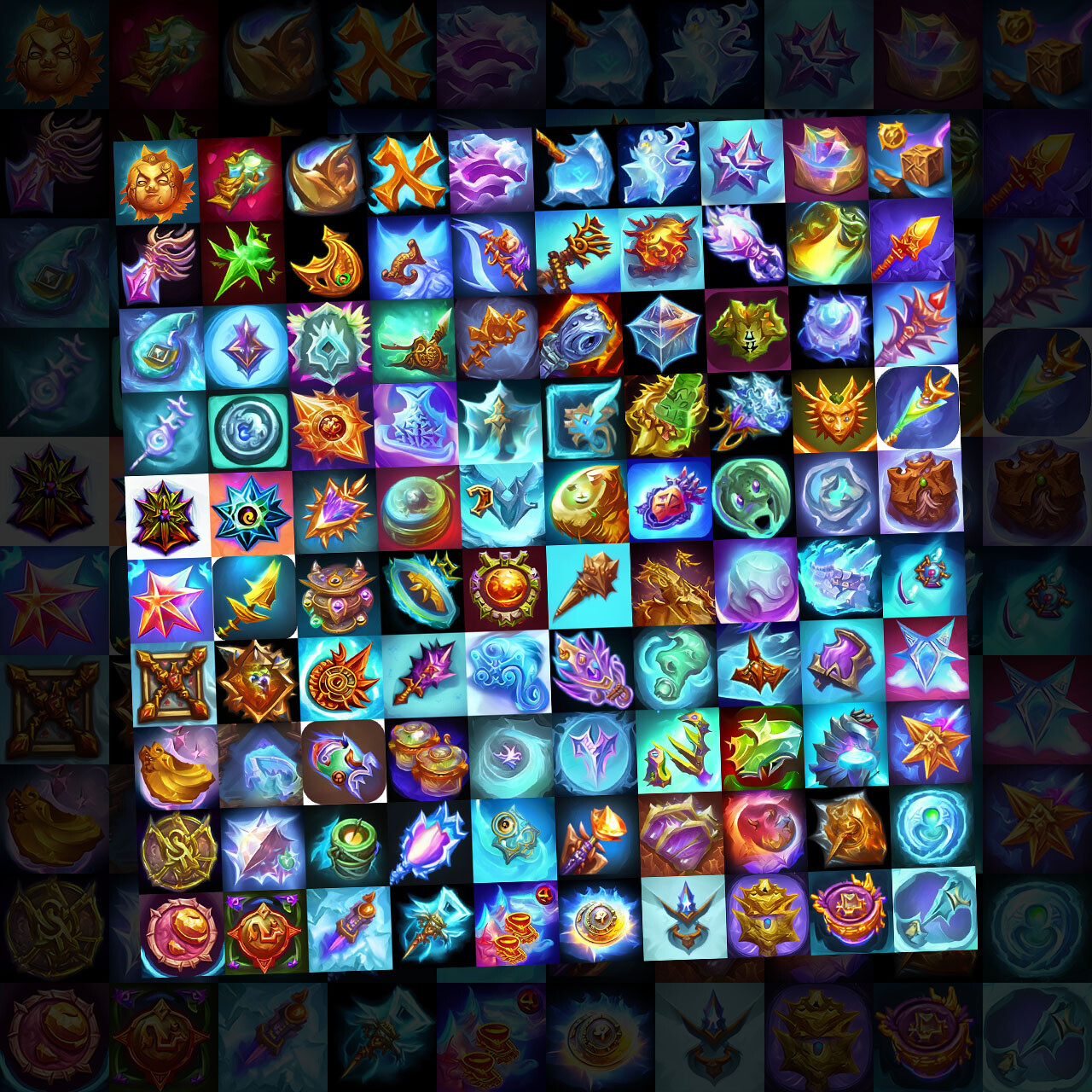 ArtStation - SPELLS Game Icons | Latentspace 1.1 (64x64) | Game Assets