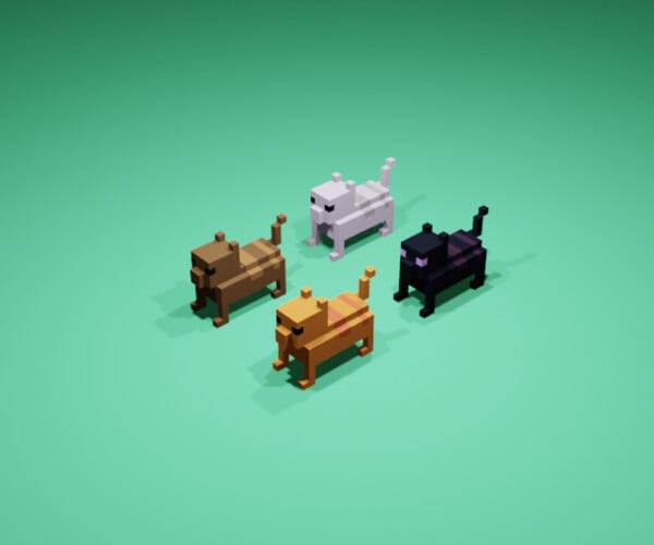 ArtStation - Cubic Cats | Resources