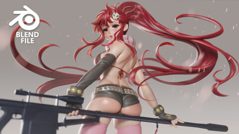 Yoko Littner (blend file)